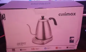 Cmck-100e Cusimax Gooseneck Electric Kettle Variable Temperature 4-cup Pour Over