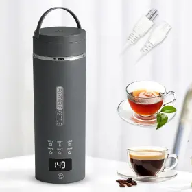 Daoseolo 740625199412 Travel Electric Kettle Lcd Display With 6 Temperature Settings 304 Stainles
