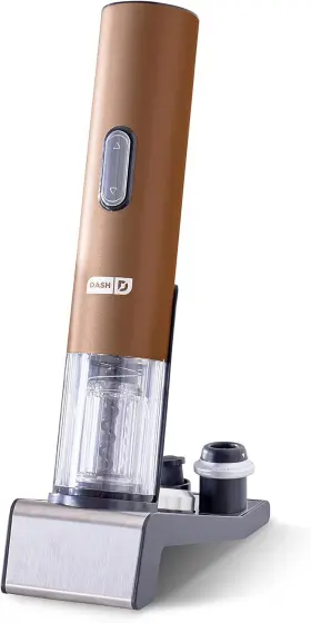 Dews100gbrg06 Dash Serve And Preserve Wine Set Rechargeable Electric One Size Rose Gold