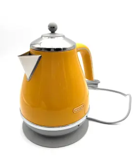 Kboc1200j-y Delonghi Deftlonghi Electric Kettle 1.0l Icona Capitals New York Yellow With Box