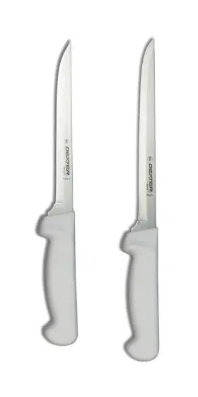 P94812 Dexter Dexter-russell 7 Inch And 8 Fillet Knife With Polypropylene White Handle ... Fast Ship