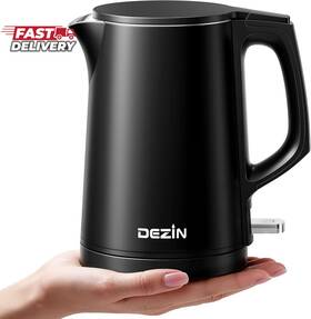 Dezin 711181756326 0.8l Electric Kettle Small With Double Wall Construction