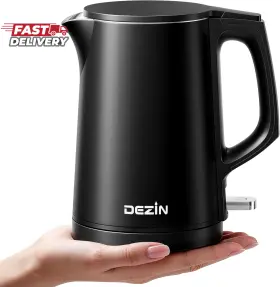 Dezin 711181756326 0.8l Electric Kettle Small With Double Wall Construction