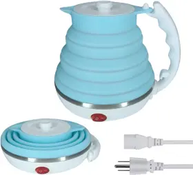 Dfsx 445007699612 Travel Electric Kettle Small Portable Collpasible Elect