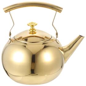 Doitool Vbv8141452mb801c Stainless Steel Tea Kettle With Strainer 1.5l Stovetop Teapot For Coffee And