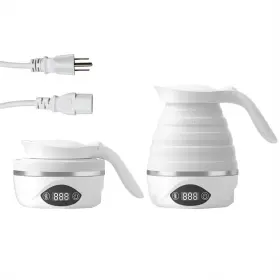 Dr.terrific 978624360616 Collapsible Travel Kettle Electric Portable Foldable For Boiling Water