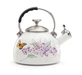 Dreamedge Shop 172258821017 Butterfly Meadow Enameled Kitchen Tea Kettle