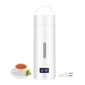 Dreamosa 712396450436 Portable Travel Electric Kettle 350ml Small Tea With 4 Tempe