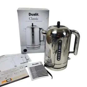 Cvjk13 Dualit Classic Polished Stainless Steel Rapid Boiling Kettle 1.7l 3kw