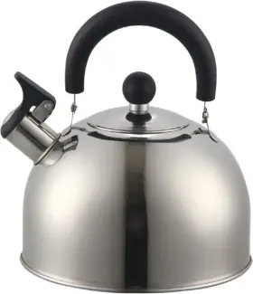 309-ss Dure - Kleen Usa Euro Ware 2.5 Quart Stainless Steel Whistling Tea Kettle