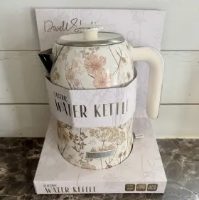 Dsskp1 Dwellstudio Neu Dwell Studio Viral Electric Kettle 1.7l Floral Cottagecore Granny Chic Kitchen