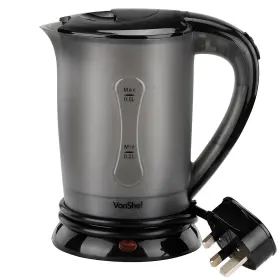 Dynastar 655726996153 Vonshef 220 240 Volts Travel Kettle With 2 Cups - Portable And Compact Design