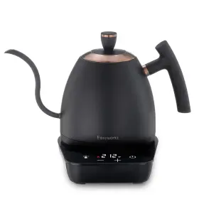 Ez-edm001b Easyworkz Electric Gooseneck Pour Over Coffee Kettle Stainless Steel Hand Drip Tea Pot