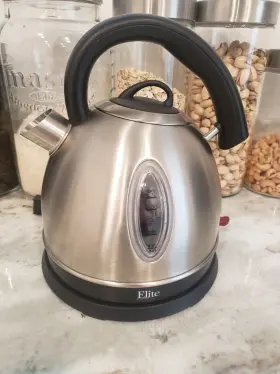 Ekt-6863 Elite By Maxi-matic Stainless Steel 7-cup Electric Tea Kettle Works