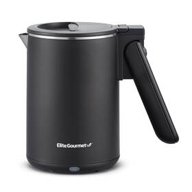 Elite Gourmet B0cr6tmxcx Dual Voltage 120-230v Travel Double Wall Insulated Cool-touch 0