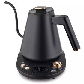 Elite Gourmet Ekt5031 Cuisine 1l Digital Electric Gooseneck Kettle Stainless Steel Pour Over