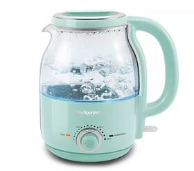 Elite Gourmet K405719 1.2l Electric Honeypot Glass Kettle