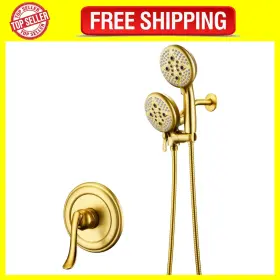 Es-ng-1001 Ello&allo Bathroom Shower Faucet Set Mixing Valve And Trim Kit Complete