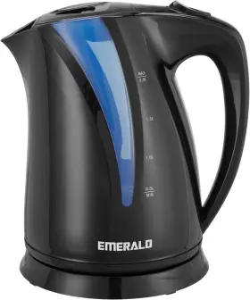 Sm-ket-1368-fbm Emerald Plastic Electric Kettle Countertop Tea Water Boiler Heater 2l