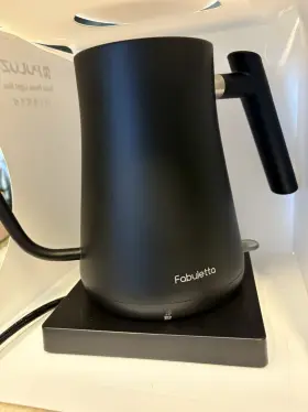Kft003 Fabuletta Gooseneck Electric Kettle 1500w Ultra Fast Boiling Water New Black