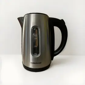 550243 Farberware Faberware Stainless Steel Fast Portable Electric Hot Water Kettle Tea Coffee