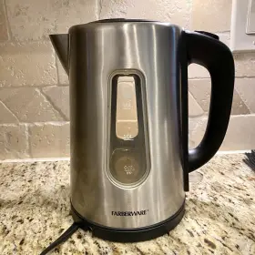 Mk-17s25f2 Farberware Stainless Steel Electric Tea Pot Kettle 1.7l