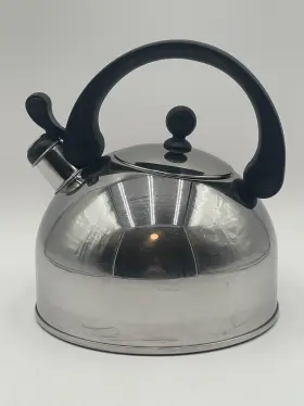 Qq01 Farberware Stainless Steel 2 Quart Whistling Tea Kettle Teapot