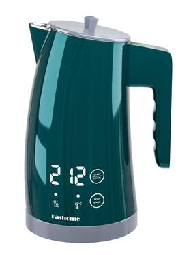 Fashome Kck01c Temperature Control Electric Kettle 5 Temp Presets 2h Keep Warm 1.25l 1200w