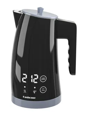 Kck01e-us Fashome Temperature Control Kettle 5 Temp Presets 2h Keep Warm 1.25l Stainless Ste