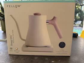 Fellow 1218ma90 Stagg Ekg Electric Pour Over Kettle - Sweet Cream Maple 0.9l Brand New