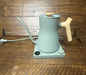 5546223 Fellow Stagg Ekg Pro Electric Pour Over Kettle Smoke Green With Maple Handle Po