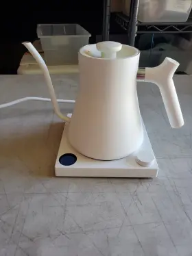 Fellow 840228803096 Stagg Ekg Electric Pour-over Kettle Matte White Very Good Condition