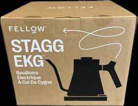 Fellow 840228810599 Ekg Electric Pour-over Kettle-matte Black 0.9 Lit Item 1971831