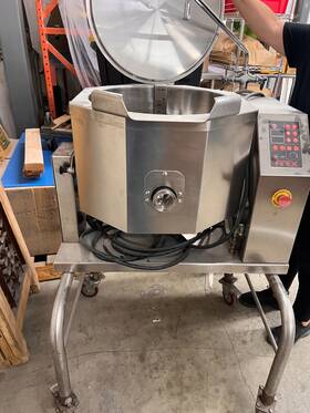 Firex Cbte30 Tilting Electric Kettle Stainless Steel Made In Italy