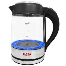 Floba Home Goods 952476117529 Electric Kettle 360 Rotation Stainless Steel Heating Element Auto Shut-of
