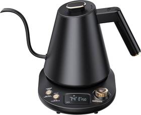 Flyeve 763932434168 Gooseneck Electric Kettle 1200w 1 F Temperature Control Lcd Dis