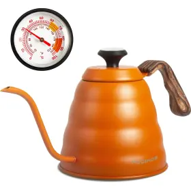 Fooikos 704090681230 Gooseneck Kettle With Thermometer For Pour Over Coffee And Tea 42 Fl Oz