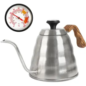 Fooikos 704090681247 Gooseneck Kettle With Thermometer For Pour Over Coffee And Tea 42 Fl Oz Premi