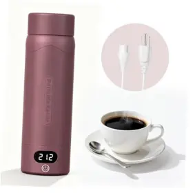 Kettle-500-cranberry Foshan Shunde Woheyingelectrical Appliance Co. Ltd Travel Electric Kettle Portable Mini 316 Stainless Steel Cranberry