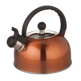 Bg-kl05-05 Fox Valley Traders Home Marketplace Copper Color Whistling Tea Kettle