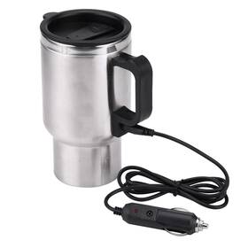 Fydun Fyduntc53th137lq Stainless Steel Car Travel Mug And Kettle - 450ml 12v Heated Cup Coffee Tea M