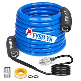 Fysflya Jrg-50 50ft Heated Water Hose For Rv Drinking Low Temperature Re