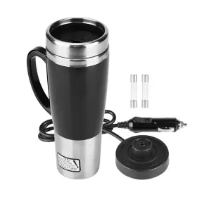 Gerniegveas96tdu-02 Gernie Car Electric Kettle 12v / 24v 450ml Stainless Steel Heating Cup Portable