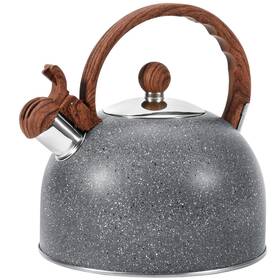 Ggc Hg-a02-2 2.7qt/3l Whistling Tea Kettles For Stove Top 2.7 Quarts Starry Grey