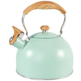 Pd-a38-green Ggc Tea Kettle For Stove Top 85oz/2.6 Quart Whistling Kettles Boiling Water Milik