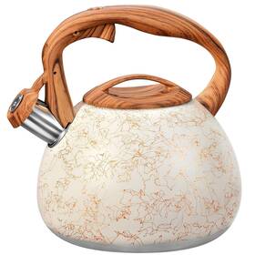 Ggc Pd-r02a-w&g Tea Kettle For Stove Top Loud Whistling Boiling Water Coffee