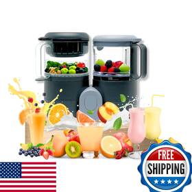 Goodscious B0ctjqd9hx Baby Food Maker Steamer Blender - 4-in-1 Puree Warmer Defroster