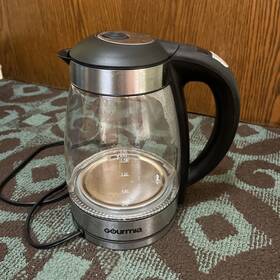 Gourmia Gdk240 Electric Tea Kettle Programmable Temperature Keep Warm Setting 2 Quarts