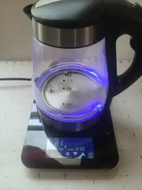 Gdk385 Gourmia 1.7l Electric Tea Kettle Water Boiler Heater