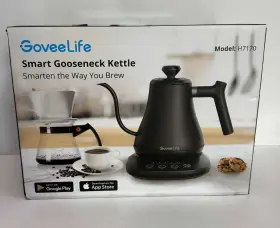 7170 Govee Smart Electric Kettle Wifi Variable Temperature Gooseneck Pour Over Kettl